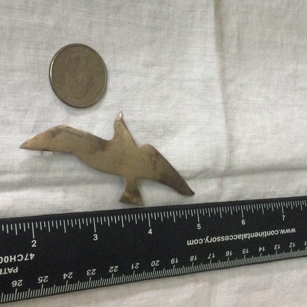 Sterling bird pin/brooch/pendant (C556)